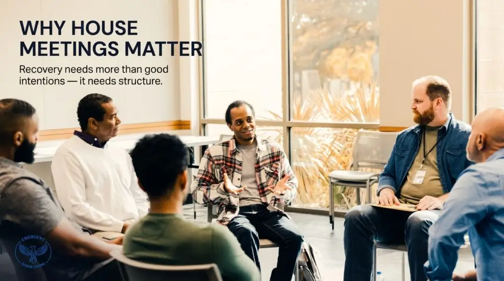 Why house meetings matter when recovery needs more than good intentions and private resolve