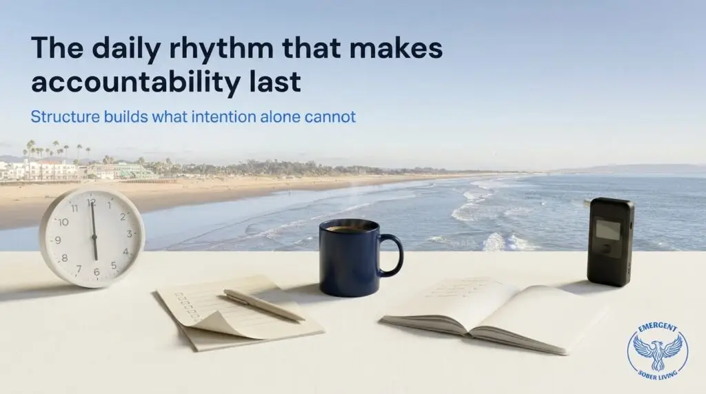 The Part of Recovery Most People Underestimate: The Daily Rhythm That Keeps Accountability from Slipping