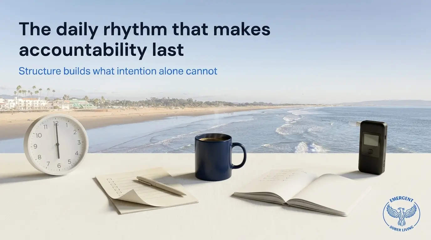 The Part of Recovery Most People Underestimate: The Daily Rhythm That Keeps Accountability from Slipping